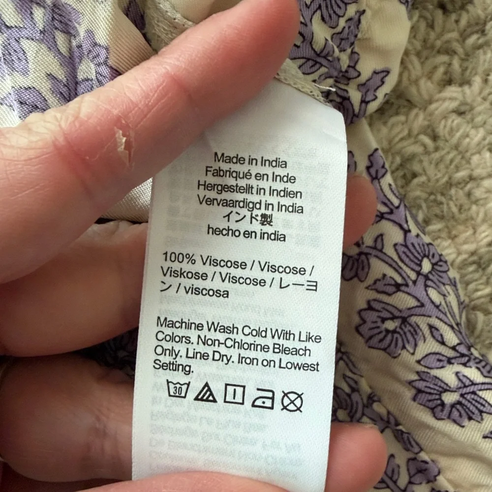 J. Crew stratus shorts, blooming lilac print, size small NWOT